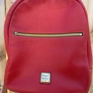 Dooney & Bourke Cherry Red Backpack